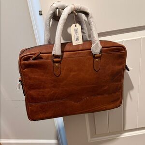 Tecovas Tan Leather Men's Briefcase